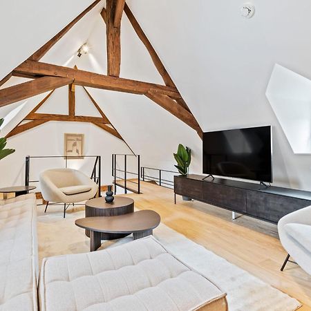 Elegant Clausen Apartment With King Bed & Wifi 룩셈부르크 외부 사진